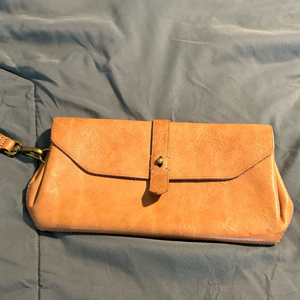 Madewell 1937 Leather Clutch